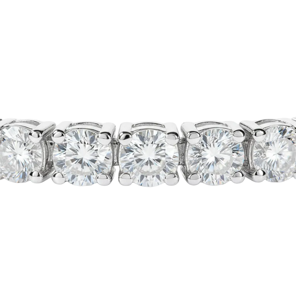 Classic Four-Prong Diamond Tennis Bracelet