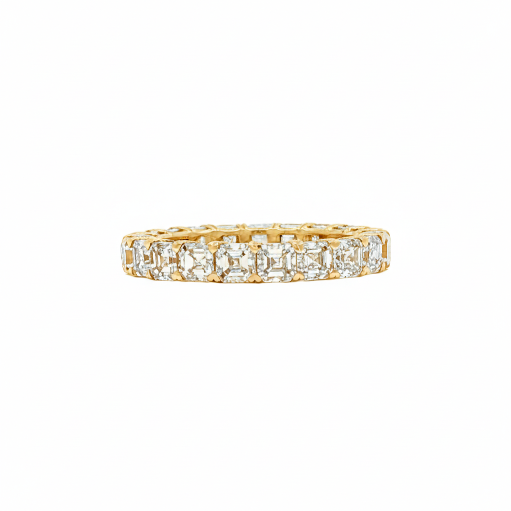 Asscher Cut Eternity Ring