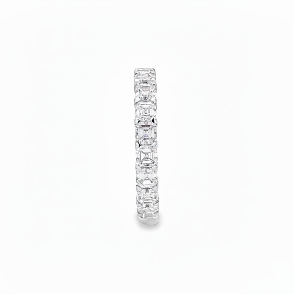 Asscher Cut Eternity Ring